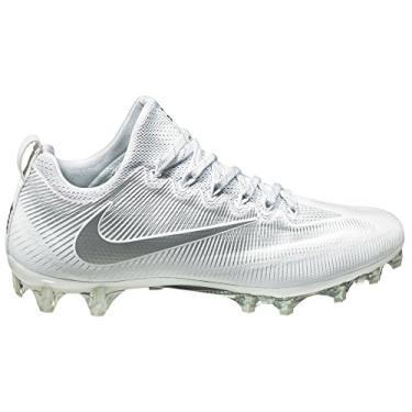 Imagem de Nike Chuteiras de futebol masculinas Vapor Untouchable Pro, Branco/Prata, 48