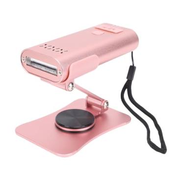 Imagem de Asixxsix Luz de Extensão do Cabelo, Lâmpada de Cura Em Gel LED Vil Lâmpada Com 6w 3 Níveis de Brilho 3000mAh Bateria para Extensões de Cílios de Salão de Salão Em Casa (Rose Gold)