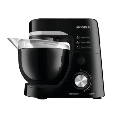 Imagem de Batedeira Planetaria Mondial 700W Preta BP-03-B