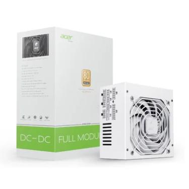 Imagem de Fonte Atx 650w Acer Ac650 Full Modular 80 Plus Bronze Branca