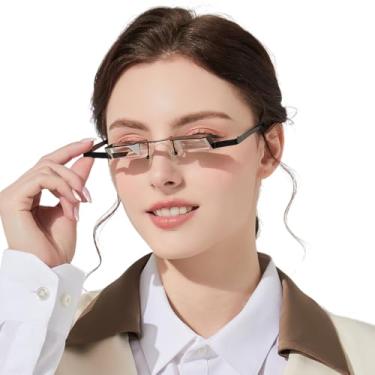 Imagem de Flammi Lazy Glasses Prisma Óculos Horizontais Deitados para Ler/Assistir TV, Versão atualizada (fina), Upgraded Version(Thin)