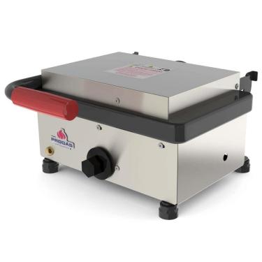 Imagem de Mini Grill Elétrico Progás PR-220EN New Queen Com Prensa Chapa Para Lanches Aço Inox 220V P30153