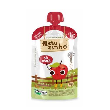 Imagem de Papinha Infantil Fruta Orgânica Só Maçã - Natuzinho 99g