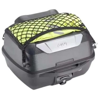 Imagem de Baú Bauleto Givi E43NBR Monolock ADVENTURE 43 Litros Traseiro Preto Scooter