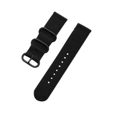 Imagem de Pulseiras De Relógio Esportivas Em Tecido De Nylon 18mm 20mm 22mm 24mm