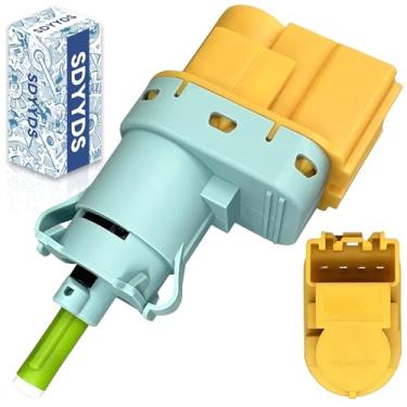 Imagem de SDYYDS Interruptor de luz de freio de 4 pinos compatível com Fiat 500X, Jeep Compass, Jeep Renegade, RAM PROMASTER City, substitui OE: 68445428AA, SL1187, S42141, BLSA205, SLS635, 52092117.