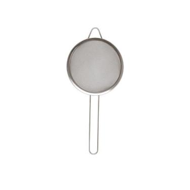 Imagem de Peneira em Aço Inox Diâmetro 16cm Cozinha Coador Preparos - Dark