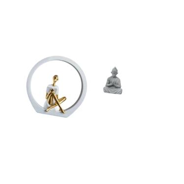 Imagem de Fenteer Estatueta de, Estátua de, Centro de Mesa, Quarto, Leitores, Presente, Estante, Escultura Abstrata de Fazenda, Decoração Versátil, Estátu