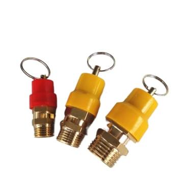 Imagem de 1 peça de válvula de pressão de ar rosca macho BSPT de 1/20.3 cm 1/20.3 cm 1/5.1 cm diâmetro BSPT WWECCQIJ(BV01)