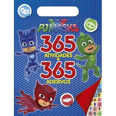 Imagem de Livro - Pj Masks Prancheta 365 Atividades + 365 Adesivos