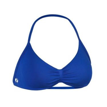 Imagem de Sutiã AUROLA Influence, com tiras, sem encosto, acolchoado, azul Klein