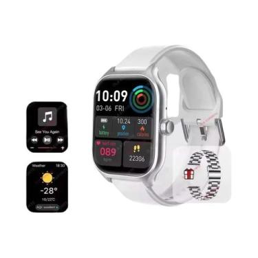 Imagem de Smartwatch Unissex À Prova D'Água Com Controle De Frequência Cardíaca,