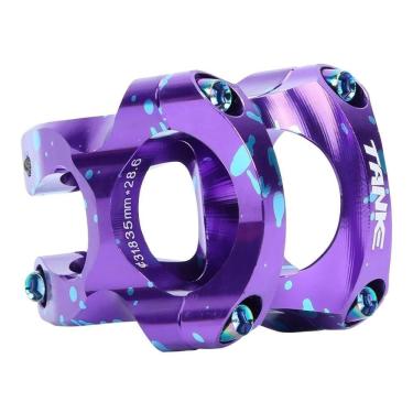 Imagem de Mesa de Guidão 31.8X35mm Roxo Splash Suporte Alumínio Dh Freeride 559 CNC