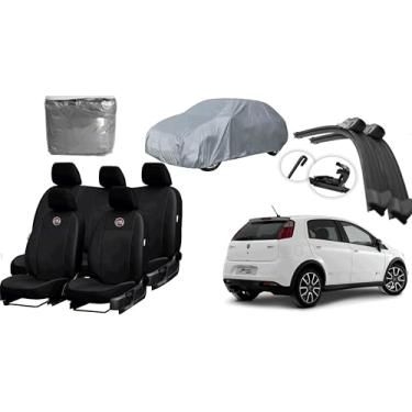 Imagem de Capa de couro +Capa de cobrir + Limpador de para - brisa -Fiat punto 10-17