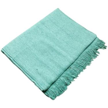 Imagem de Manta Para Sofá Super King 300x180cm Grossa e Aconchegante – Capa de Sofá em Algodão 100% (Verde Claro King)