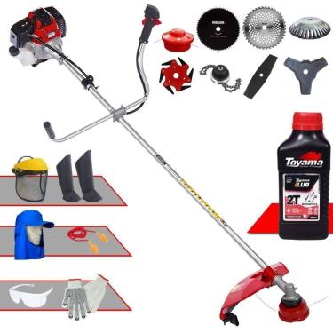 Imagem de Roçadeira Rt43l 43cc 1,7hp 8 Em 1 + Epi + óleo Toyama 2t