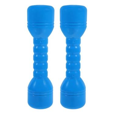Imagem de TOYANDONA 2 peças de halteres leves para meninos e meninas para meninos e meninas, exercícios, dança, equipamento de treinamento físico precoce, brinquedo interativo de ginástica para meninos e
