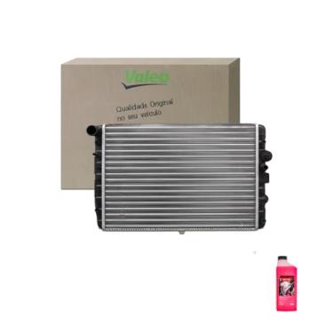 Imagem de Kit Radiador VW Gol 95 S/Ar G2 Bola + Aditivo Radiador Etaniz Pronto Uso 1L