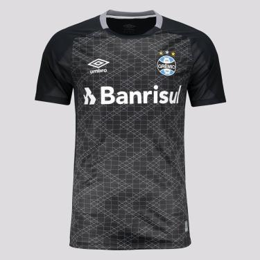 Imagem de Camisa Umbro Grêmio Goleiro 2022 Preta-Masculino