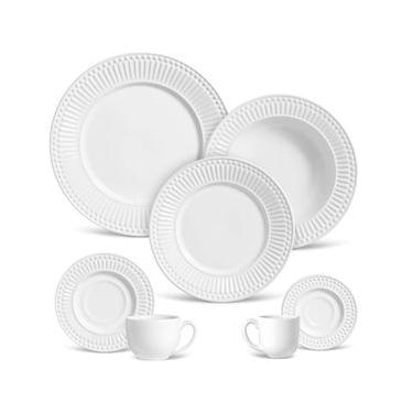 Imagem de Aparelho de Jantar 42 Peças Roma Branco