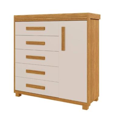 Imagem de Comoda Londres Fenix 100% Mdf Cinamomo Off White