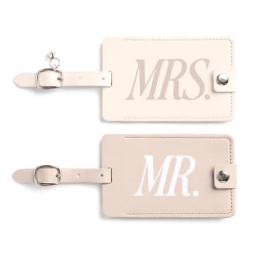 Imagem de xo, Fetti Etiquetas de bagagem Mr/Mrs