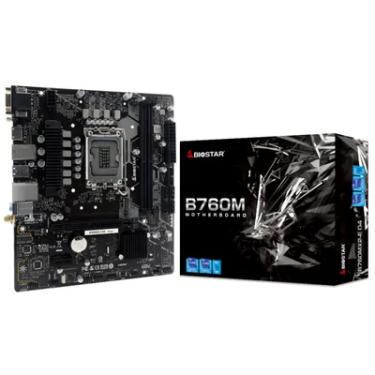 Imagem de Placa Mãe Biostar Intel 1700 B760mx2-e, 2xddr4, HDMI/VGA/DVI 13°g - B760mx2-e D4