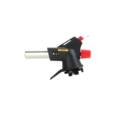 Imagem de Maçarico Culinário Profissional com Acendimento Automático, Sistema Recarregável, Regulagem de Chama, 17cm x 6cm, para Confeitaria e Gastronomia