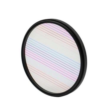 Imagem de Ferramentas de efeitos de lente de câmera para fotografia e filmagem de vídeo, controle de luz criativo multifuncional (82 mm + arco-íris)