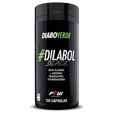 Imagem de DIABO VERDE DILABOL BLACK 120 CAPSULAS - FTW-Unissex