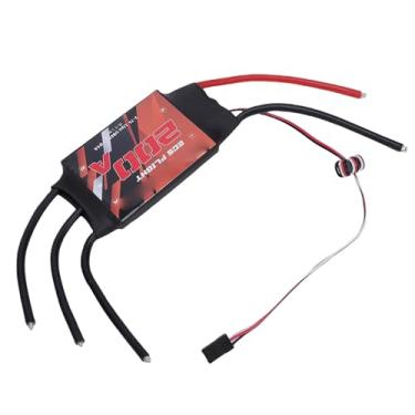 Imagem de SPYMINNPOO 200a Esc Sem Escova, Controlador de Velocidade Eletrônico Esc de Código Aberto para Barco Rc Helicóptero de Asa Fixa Aeronaves de Eixo Múltiplo