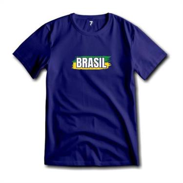 Imagem de Camiseta Brasil Patriota Unissex Malha Fria Antipilling - Sete Sete Es