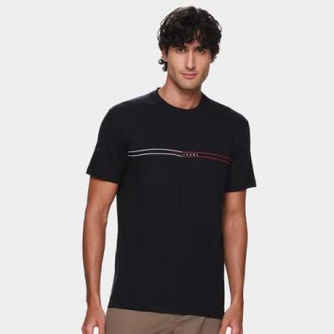 Imagem de Camiseta Tommy Jeans Entry Graphic Masculina, Preto, P