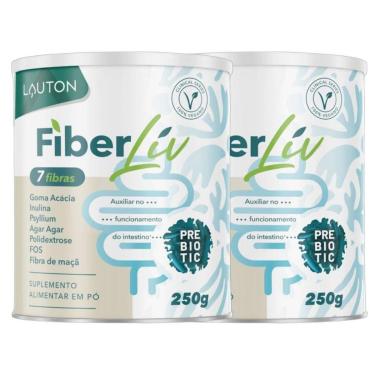 Imagem de Kit 2x FiberLiv Prebiotic 7 Fibras 250g - Lauton-Unissex