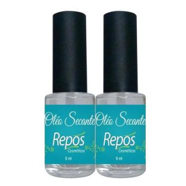 Imagem de Kit 2 Óleo Secante de Esmalte Secagem Rápica Repos Cosméticos 9ml