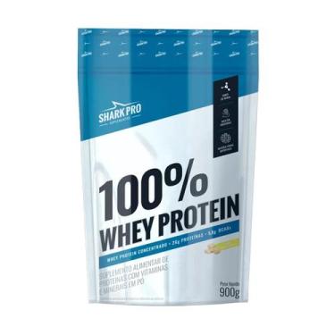 Imagem de Whey Protein Concentrado Sabor Chocolate Branco 900g Shark Pro, Chocol