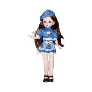 Imagem de Boneca Articulada De Anime De 30cm Com 16 Articulações E Roupas, 23 Po