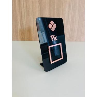 Imagem de Display / Placa pix para qr code pagamento balcão - Realaser Store, Pr