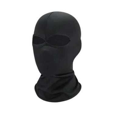 Imagem de Balaclava Preta De Proteção UV Total Para Mulheres E Homens, Ideal Par