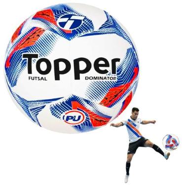 Imagem de Bola Futsal Dominator Treino Futebol Masculino Jogo Quadra - Topper