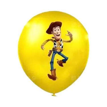 Imagem de Balões Toy Story 10pcs 12" Woody Buzz Lightyear, Suprimentos Para Fest