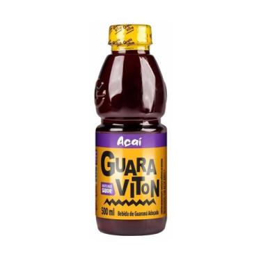 Imagem de Bebida Guaraviton Sabores C/ 12 Unidades 500ml, 12x Açaí