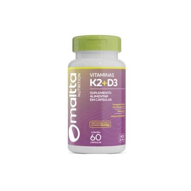 Imagem de Vitamina K2 + D3 60 cápsulas Maltta-Unissex