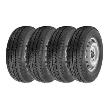 Imagem de Kit 4 Pneus Dunlop Aro 15C 195/70R15C SP LT-30 8 Lonas 104S