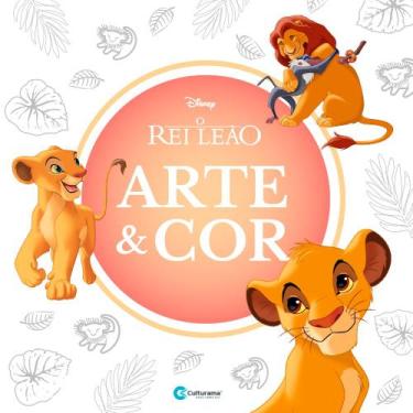 Imagem de Livro - Arte e cor O Rei Leão