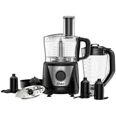 Imagem de Multiprocessador de Alimentos Black 7 em 1 Oster OMPR850 Lâminas Aço I