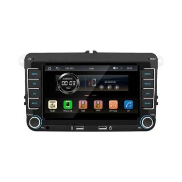 Imagem de Player De Mídia Para Carro HD De 7 Polegadas 2 Din RDS Airplay CarPlay
