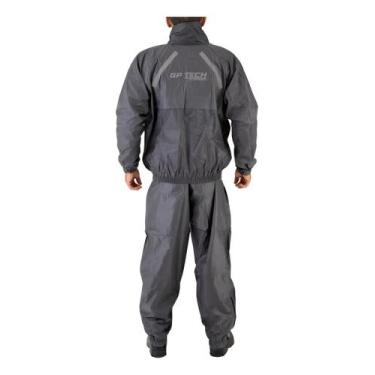 Imagem de Capa De Chuva Essence Cinza Masculina  Gp Tech, Cinza, P