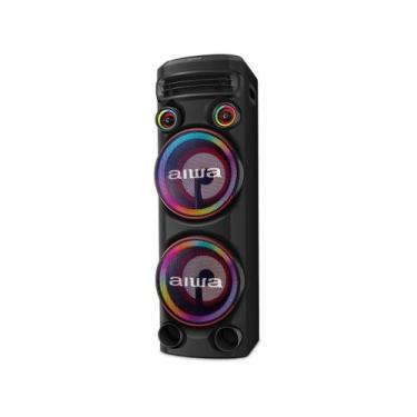 Imagem de Torre de Som Aiwa AWS-T2W-02 Bluetooth 2300W RMS com 2 Woofers de 10, 