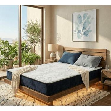 Imagem de Colchão Casal Espuma D28 Firme 17cm 138x188 Suporte e Conforto Diário 